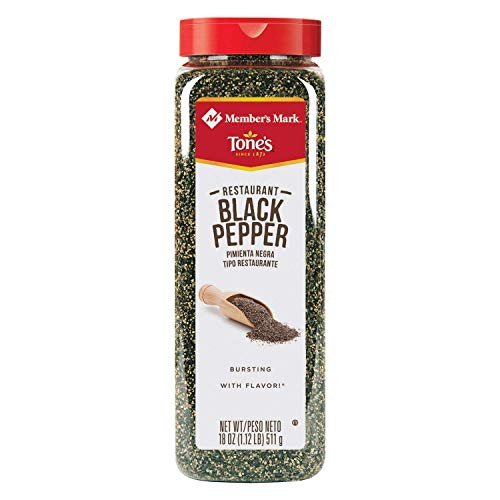 Member s Mark Restaurant Black Pepper by Tone s 18 Ounce Member s Mark Restaurant Black Pepper by Tone s 18 Ounce
