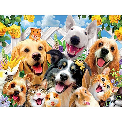 Ceaco 2327-11 Selfies Backyard Pals Puzzle - 550Piece