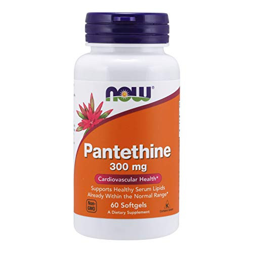 NOW Supplements Pantethine Coenzyme A Precursor 300 mg Cardiovascular Health* 60 Softgels NOW Supplements Pantethine Coenzyme A Precursor 300 mg Cardiovascular Health* 60 Softgels