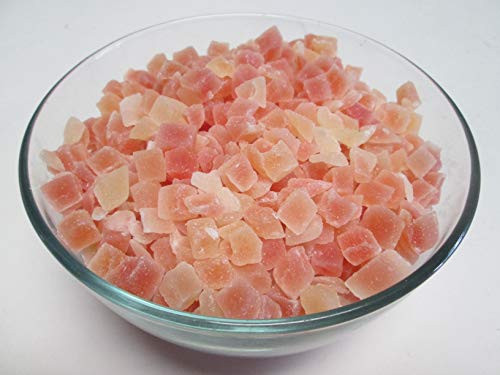 Natural Dried Papaya Dices Low Sugar Unsulphured 2 lb from Green Bulk