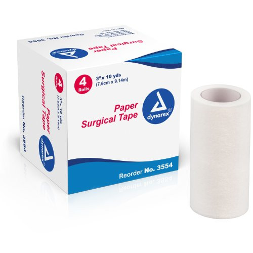 TAPE SURGICAL PAPER  4  Size  3 X10YD