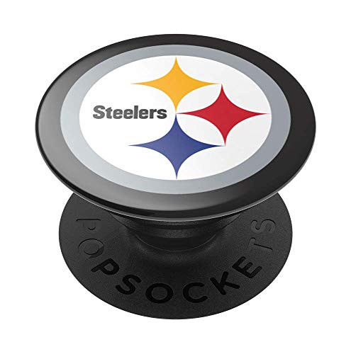 PopSockets  PopGrip with Swappable Top for Phones   Tablets   NFL   Pittsburgh Steelers Helmet