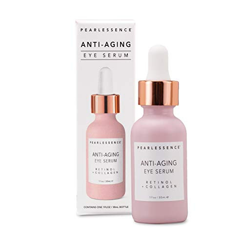 Pearlessence Anti Aging Eye Serum  Retinol   Collagen  1 oz