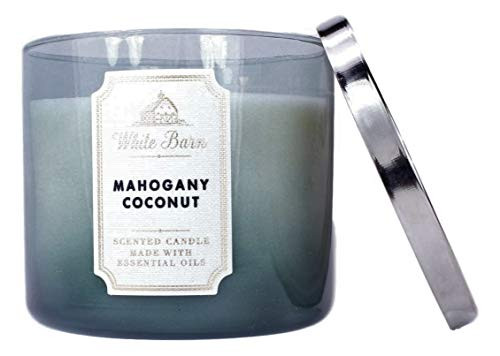 White Barn Mahogany Coconut 3 Wick Scented Candle 145 oz