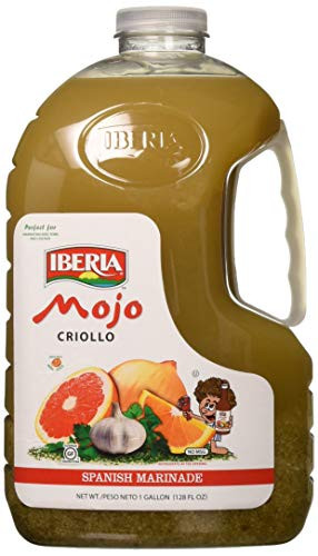 Iberia Mojo Criollo 128 Fl Oz 1 gallon Spanish Marinade Perfect for Marinating Chicken Beef   Pork Made With Real Orange Juice