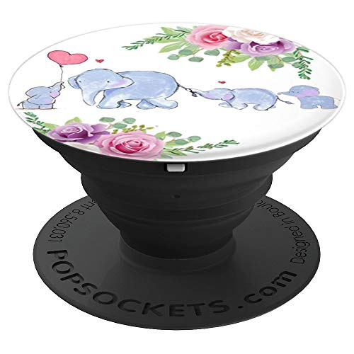 Mama Elephant 3 Kiddos Children Elephant Mom Holder Gift PopSockets Grip and Stand for Phones and Tablets Mama Elephant 3 Kiddos Children Elephant Mom Holder Gift PopSockets Grip and Stand for Phones and Tablets