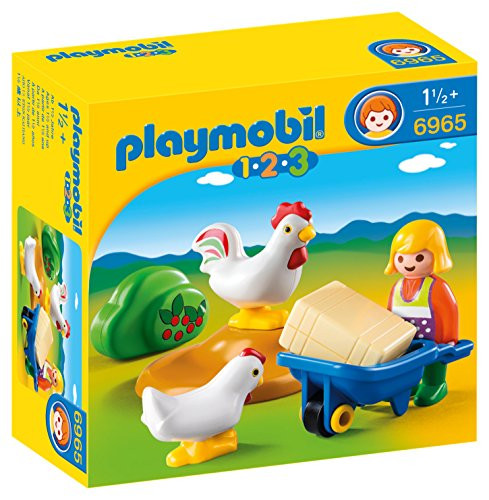PLAYMOBIL® Farmer's Wife with Hens