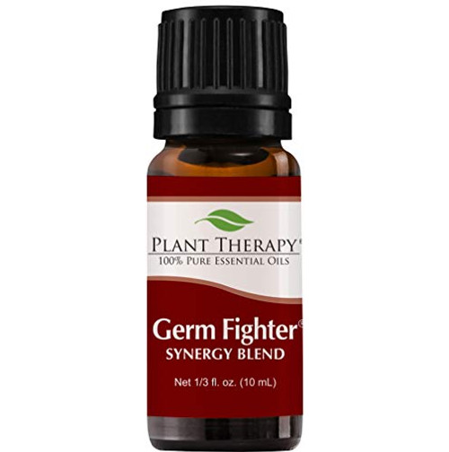 Plant Therapy Germ Fighter Essential Oil 100 Pure Undiluted Natural Aromatherapy Therapeutic Grade 10 mL ? oz Plant Therapy Germ Fighter Essential Oil 100 Pure Undiluted Natural Aromatherapy Therapeutic Grade 10 mL ? oz
