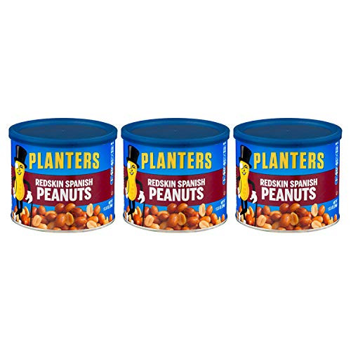 Planters Redskin Spanish Peanut 125 oz  Pack of 3