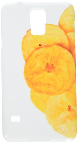 Platano plantain chips on white background cell phone cover case Samsung S5