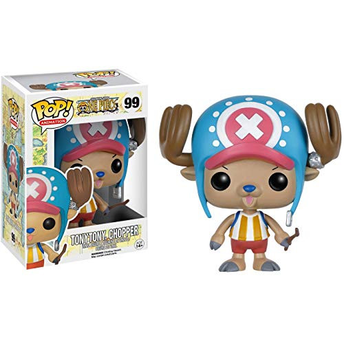 Tony Tony Chopper  One Piece x Funko POP  Animation Vinyl Figure   1 POP  Compatible PET Plastic Graphical Protector Bundle   099   05304   B