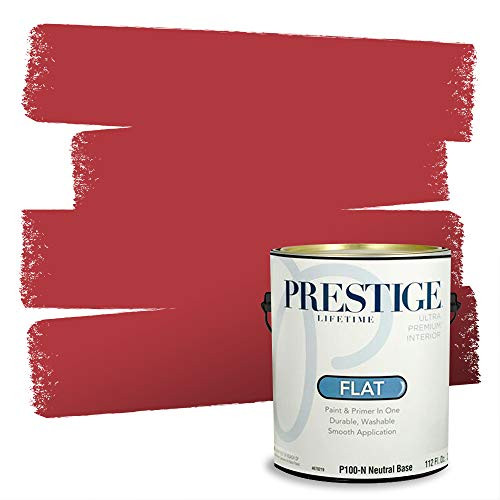 Prestige Interior Paint and Primer in One Shocking Flat 1 Gallon