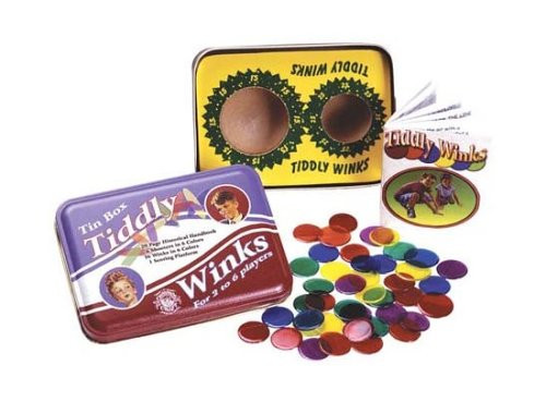 Channel Craft TTW Tiddly Winks in a Classic Toy Tin
