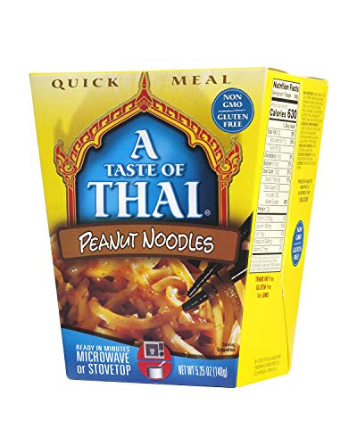 A Taste of Thai Peanut Noodles Quick Meal 525 Ounce Boxes  Pack of 6