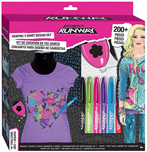 Fashion Angels Project Runway Graphic T Shirt Studio Box Set