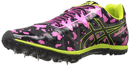 ASICS Women s Freak 2 Cross Country Running Shoe Hot Pink Black Neon Lime 85 M US