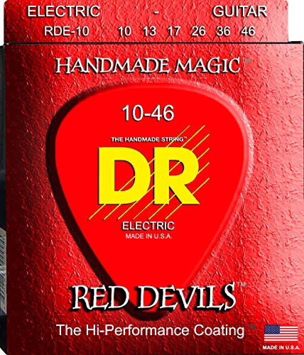DR Strings Red Devils   Extra Life Red Coated Electric 10 46
