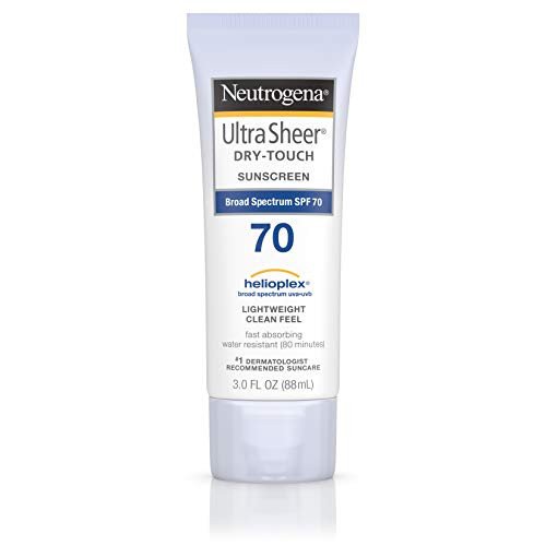 Neutrogena Ultra Sheer Dry Touch Sunscreen Lotion Broad Spectrum SPF 70 3 Fl Oz