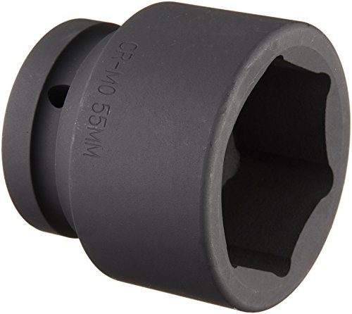 Sunex 555M 1 Inch Standard Drive 6 Point Metric Impact Socket 55 Mm