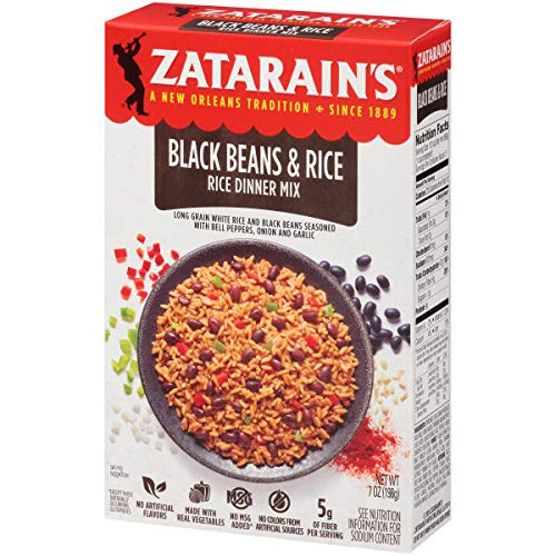 Zatarain s Black Bean   Rice 7 oz  Pack of 12