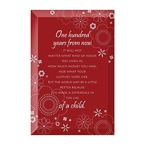 Dexsa 7346 One Hundred Years Beveled Glass Photo Frame with Easel