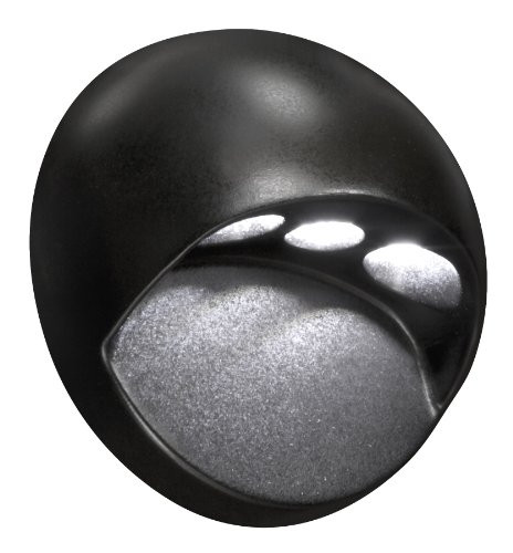 Sterno Home GL33458BK Black LED Cast Aluminum Deck Light