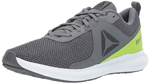 Reebok Men s DRIFTIUM Running Shoe Alloy neon Lime White Pewter True Grey 65 M US