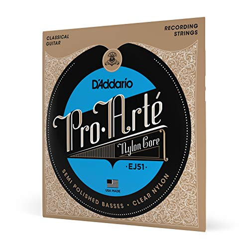 D Addario EJ51 Pro Arte Classical Guitar Strings with Polished Basses Hard Tension