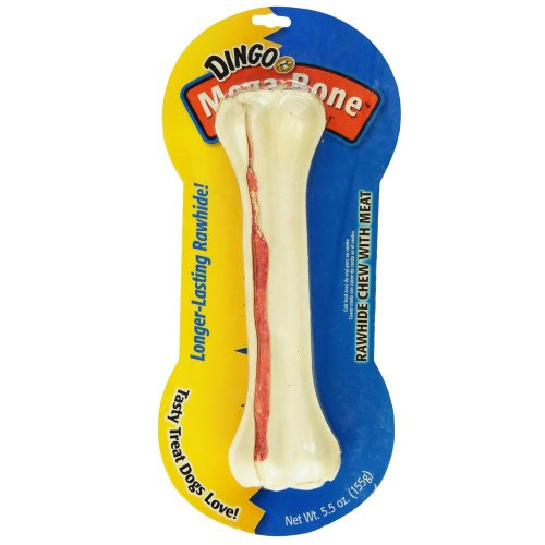 Dingo Mega Bone Rawhide Chew with Meat 8   55 oz