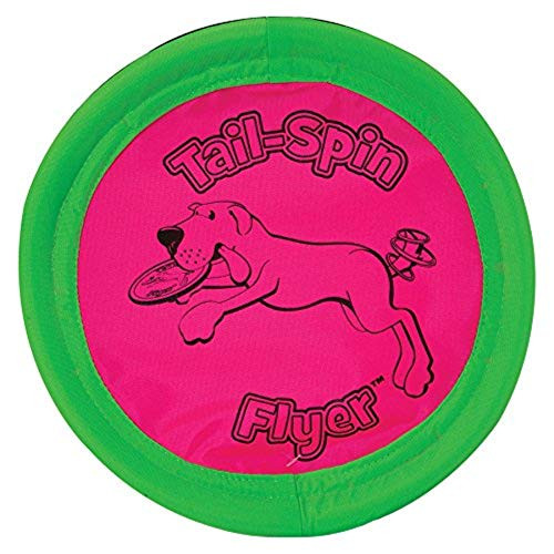Petmate Booda Tail Spin Flyer Floating Dog Frisbee 3 Sizes Available