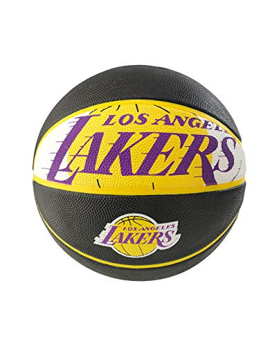 Spalding NBA Los Angeles Lakers Courtside Rubber Basketball