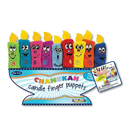Rite Lite Chanukah Finger Puppets, 1 EA