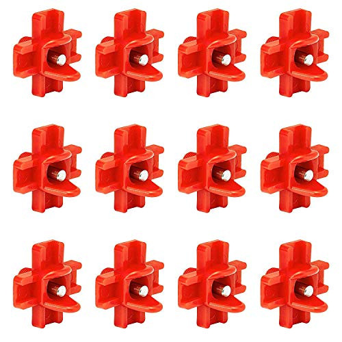 DoubleWood 12Pcs Chicken Nipples Horizontal Side Mount Poultry Water Nipple Waterer Drinker Outdoors for Chicken Ducks Quail and Other Poultry  12