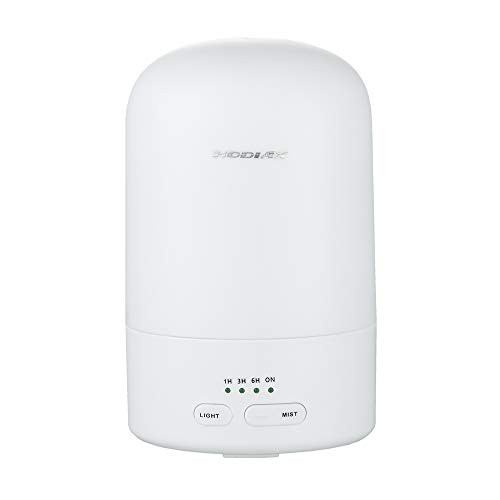 HODIAX Upgraded Version 300ml Aroma Essential Oil Diffuser Ultrasonic Aromatherapy Cool Mist Humidifiers with Adjustable Mist Mode Timer Setting Waterless Auto Shut off For Home Office Bedroom Room