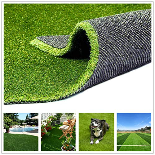 Conscience Trading Artificial Grass Outdoor Rug 33 FT X 5 FT  165 Square FT  Synthetic Fake Turf Lawn for PatioBalconyPet MatIndoor Outdoor Decor 08inch High