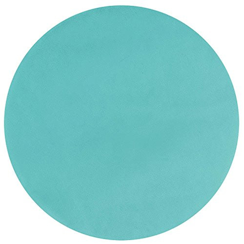 Amscan Robin's Egg Blue Tulle Fabric Circles, 50 Ct. | Wedding Decoration