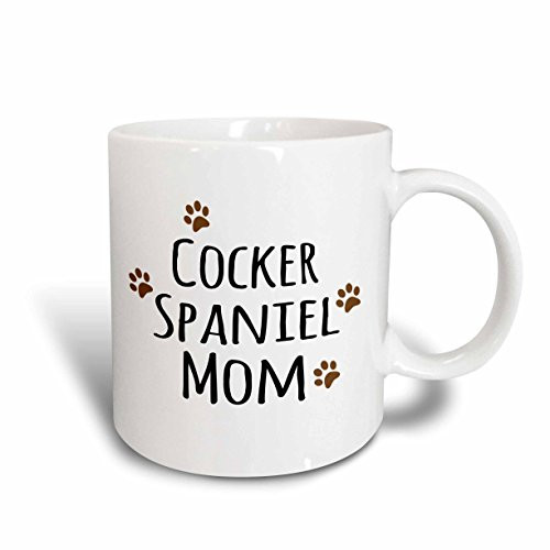 3dRose 154102_2 Cocker Spaniel Dog Mom Mug 15 oz Ceramic