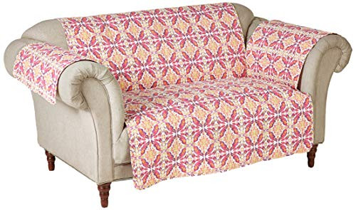 Greenland Home Joanna s Garden Slipcover Loveseat White