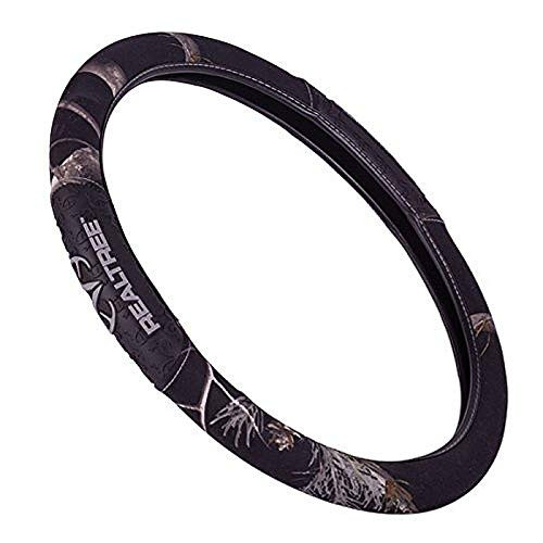 Realtree Camo Steering Wheel Cover AP Black Truck