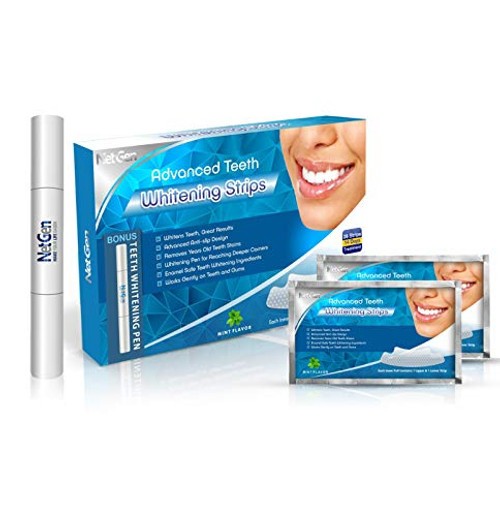 Teeth Whitening Strips Professional Teeth Whitening Kit 28 Pcs 14 x 2 Removes Teeth Stains Dental Kit with Whitestrips and Whitening Pen Teeth Whitening Strips Professional Teeth Whitening Kit 28 Pcs 14 x 2 Removes Teeth Stains Dental Kit with Whitestrips and Whitening Pen