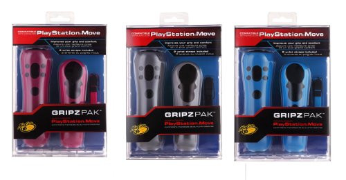 Mad Catz PS3 Move GRIPZ PAK White  Video Game Accessories