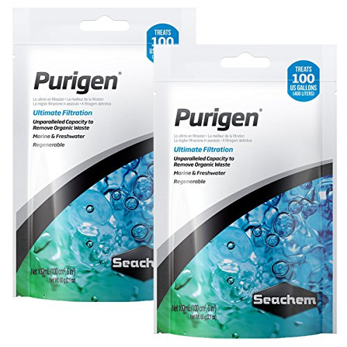 Seachem Purigen for Freshwater Saltwater 2 Pack Seachem Purigen for Freshwater Saltwater 2 Pack