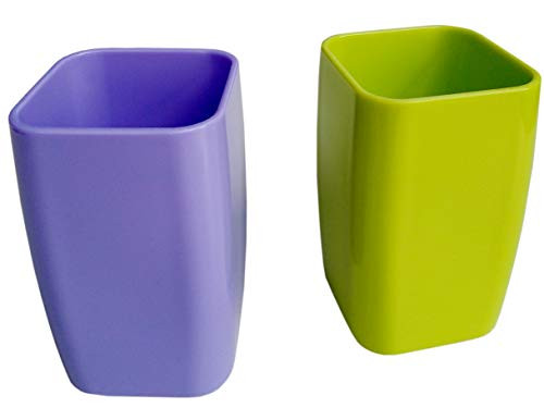 SY6009 Bathroom Tumbler Cup Unbreakable Dental Rinsing CupSoft and Easy to GripToothbrush Organizer