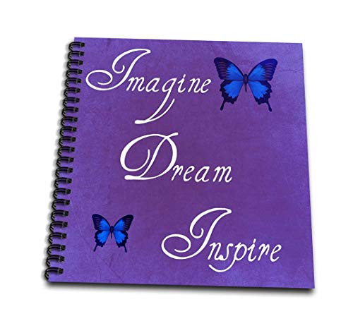 3dRose db 39253 2 Purple Imagine Dream Inspire Butterflies Inspirational Art Affirmations Memory Book 12 by 12 3dRose db 39253 2 Purple Imagine Dream Inspire Butterflies Inspirational Art Affirmations Memory Book 12 by 12