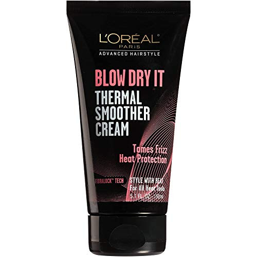 L Oreal Paris Advanced Hairstyle BLOW DRY IT Thermal Smoother Cream 51 fl oz