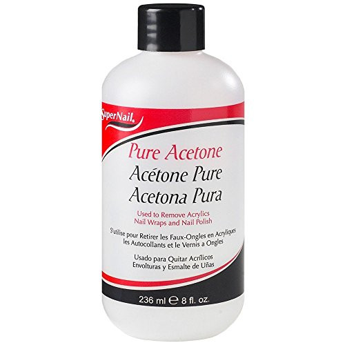 Super Nail Pure Acetone Polish Remover 8 Fl Oz