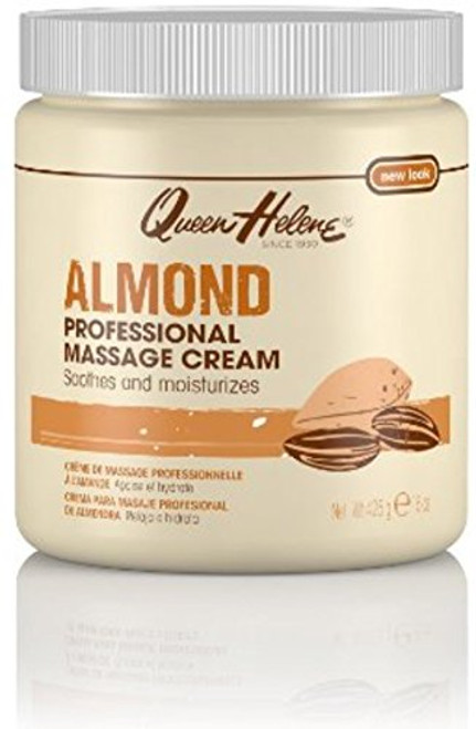 QUEEN HELENE Almond Scented Massage Cream 15 oz Pack of 3 QUEEN HELENE Almond Scented Massage Cream 15 oz Pack of 3