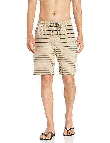 Quiksilver Waterman Men s SUVA Stripe Amphibian 20 Walk Short Twill S
