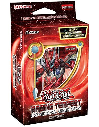 Yugioh Raging Tempest SE Special Edition MINI Booster Box   3 packs