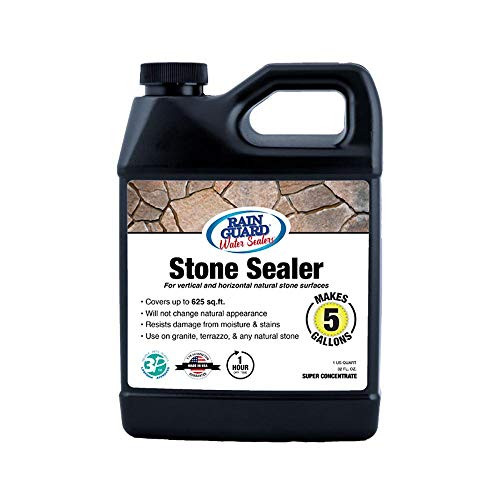 Rain Guard Water Sealers SP 6003 Stone Sealer Concentrate 1 Quart Makes 5 gallons Rain Guard Water Sealers SP 6003 Stone Sealer Concentrate 1 Quart Makes 5 gallons